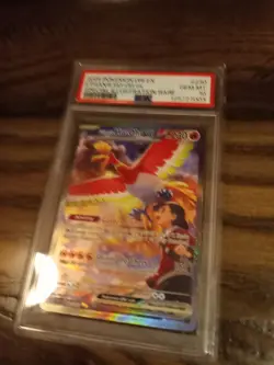 2025 POKEMON Graded Slab DRI EN-DESTINED RIVALS #230 ETHAN'S HO-OH EX PSA 10 - Image 1