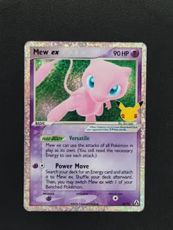 Mew ex 88/92 Celebrations Classic Collection 25th Anniversary Pokemon TCG NM - Image 1