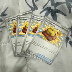 Playset 4x NM Fighting Gong English Mega Evolution 116/132 - Image 1