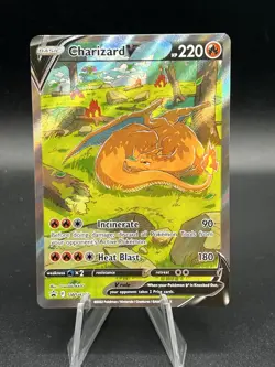 Charizard V Full Art Black Star Promo SWSH260 Pokemon Sword & Shield NM AG3 - Image 1