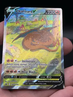 Charizard V Full Art Black Star Promo SWSH260 Pokemon Sword & Shield NM AG3 - Image 2