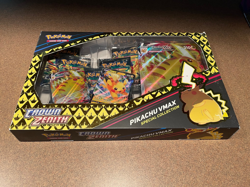 Pokemon Crown Zenith Pikachu VMAX Special Collection Box New & Sealed - Image 1