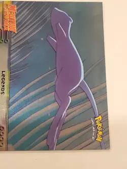 Pokemon Mewtwo Strikes Back Topps Holo Foil #1 Legends Mew NM!! - Image 2