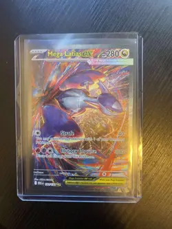 Pokemon Tcg Mega Latias EX English Ultra Rare 181/132 Mega Evolution - Image 1