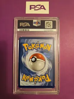 2021 Pokemon SWSH BSP Greninja Gold Star #144 Celebrations PSA 8 - Image 2
