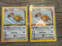 Pokemon TCG Jungle #36/64 Fearow 1st Edition Lot OF 2 - Image 1