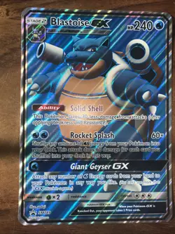 Pokemon TCG Blastoise GX SM189 Black Star Promo NM/M - Image 1