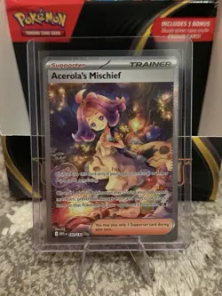 Acerola’s Mischief SIR 183/132 - Pokemon Mega Evolutions - Mint - Image 1