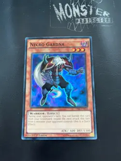 YUGIOH NECRO GARDNA SUPER RARE THSF-EN034 1ST EDITION - Image 1