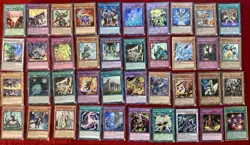 YuGiOh Lot Of 260 + Ultra Rare Secret Rare Super Rare Gold Rares Limited & More - Image 3