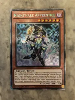 Yugioh! TCG - Nightmare Apprentice - Starlight Rare - 2025 Mega-Pack -MP25-EN004 - Image 1