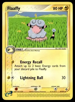 Flaaffy 27/97 Dragon Uncommon English Pokemon Card - Image 1