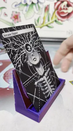 Hand-Painted Arcane Signet Alter - Unique MTG Card - One-of-a-Kind Custom Art - Image 2