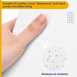 Trading Card Binder Album, PU Leather Baseball Card Binder with 900 Side Loading - Image 3