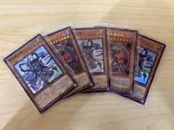 Yu-Gi-Oh! Super Card 5-Piece Set Mm70612-15 Konami JPN Limited Edition Rare Mode - Image 1
