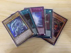 Yu-Gi-Oh! Used Super Card 5-Piece Set Mm70617-10 Konami JPN Limited Edition Rare - Image 1