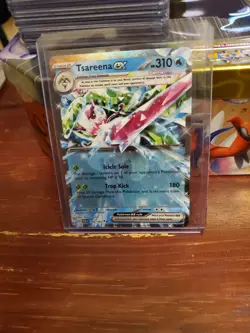 PokÃ©mon TCG Tsareena EX Paradox Rift Holo Double Rare Card 046/182 - Image 1