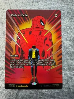 Path to Exile (Borderless) Marvel Universe Eternal-Legal Foil NM - MTG - Image 1