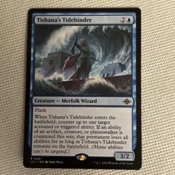 X2 MTG Tishana's Tidebinder (Borderless & Regular) LCI #335/#81 Reg Rare NM/MT+ - Image 4