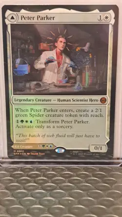 MTG Spider-Man - Peter Parker/Amazing Spider-Man #10 Foil Variant (Mythic) - Image 1