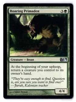 Roaring Primadox LP* Core Set 2013 M13 ENGLISH 188/249 mtg -UnltdCards - Image 1