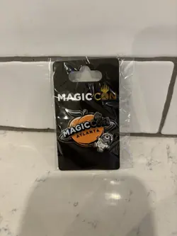 MTG Magiccon Atlanta 2025 Exclusive Show Lapel Pin Black Lotus VIP - Image 1