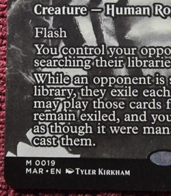 Opposition Agent MINT Borderless 19 Marvel Eternal-Legal MAR MTG Mythic Unplayed - Image 5