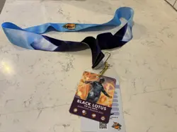 Magic MTG MagicCon Las Vegas 2025 Black Lotus VIP Lanyard - Image 1