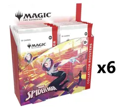Lot of 6 - MTG Magic The Gathering - Spider-Man Collector Booster Box Spiderman - Image 1