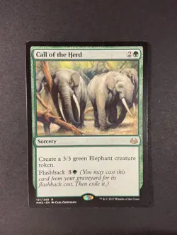 Call of the Herd - Modern Masters 17 - Magic the Gathering - MTG - Image 1