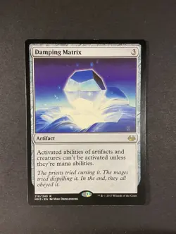 Damping Matrix - Modern Masters 17 - Magic the Gathering - MTG - Image 1