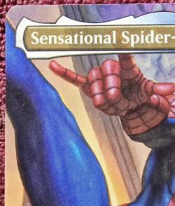 MTG Sensational Spider-Man (Borderless) - Marvel's Spider-Man: Eternal-Legal #25 - Image 2
