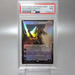 MTG Archangel Elspeth PSA 9 Foil Borderless MOM 2023 Planeswalker EDH Rare - Image 2
