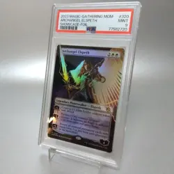MTG Archangel Elspeth PSA 9 Foil Borderless MOM 2023 Planeswalker EDH Rare - Image 4