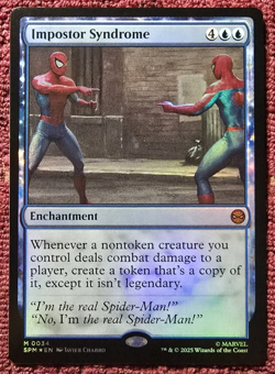 Impostor Syndrome - FOIL Marvel's Spider-Man Magic The Gathering - #0034 - MTG - Image 1