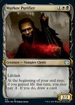 Markov Purifier (Showcase) - Near Mint MTG Innistrad: Crimson Vow - Image 1