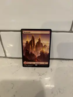 Magic MTG MagicCon Atlanta 2025 - Mountain Land Lotus Promo card - Non Foil - Image 1