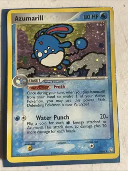 Azumarill 1/109 | Pokemon Card | EX Team Rocket Returns | Rare | Holo - Image 1