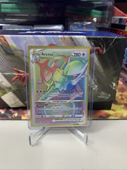 Arceus VSTAR (Secret) 176/172 Swsh09: Brilliant Stars Holo Pokemon TCG NM - Image 1