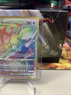 Arceus VSTAR (Secret) 176/172 Swsh09: Brilliant Stars Holo Pokemon TCG NM - Image 4