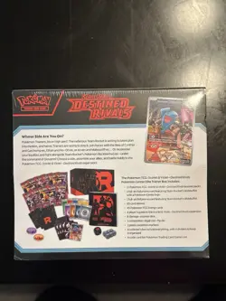 Pokemon Destined Rivals Pokemon Center Exclusive ETB Elite Trainer Box IN HAND - Image 4