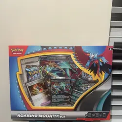 ROARING MOON EX BOX Pokemon TCG 4 Booster Packs + 4 Foil Promo Cards SEALED NEW - Image 3
