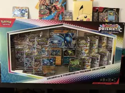 Pokemon Lucario Ex and Tyranitar Premium Collection Box New Sealed - Image 1