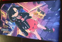 Marnie & Morpeko Crown Zenith Large Playmat Play Mat Mouse Pad -Official Pokemon - Image 1