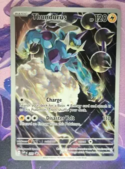 Pokemon TCG: scarlet&violet Thundurus 209 Promo Black Bolt - Image 1