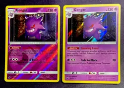 2017 Pokemon Crimson Invasion 38/111 GENGAR REVERSE And HOLO LOT - Image 1