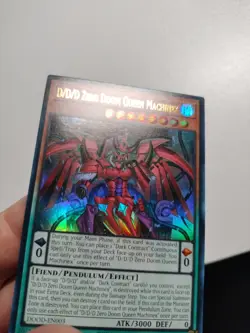 Yugioh! 1x D/D/D Zero Doom Queen Machinex DOOD-EN003 Ultra Rare 1st Ed NM - Image 3
