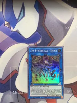 Yugioh Sky Striker Ace - Kaina SAST-EN055 Super Rare 1st Ed NM - Image 1