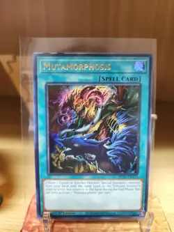 Near Mint Yugioh 1x Mutamorphosis MP25-EN171 Ultra Rare Yu-Gi-Oh 1st Ed NM - Image 1