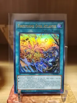 NM x1 Firestorms Over Atlantis MP25-EN255 Yugioh Ultra Rare 1st Ed Yu-Gi-Oh - Image 1